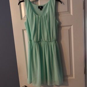 Seafoam green semi formal dress size L